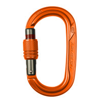 美國 ARMBURY OASIS SG O型手鎖鉤環 26kN (紅色警示線)